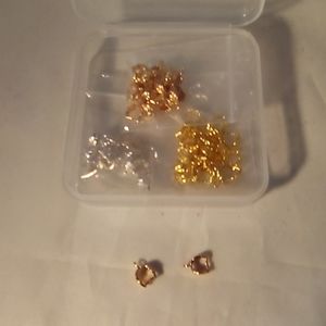 Bails for Jewelry Making - Three Tones